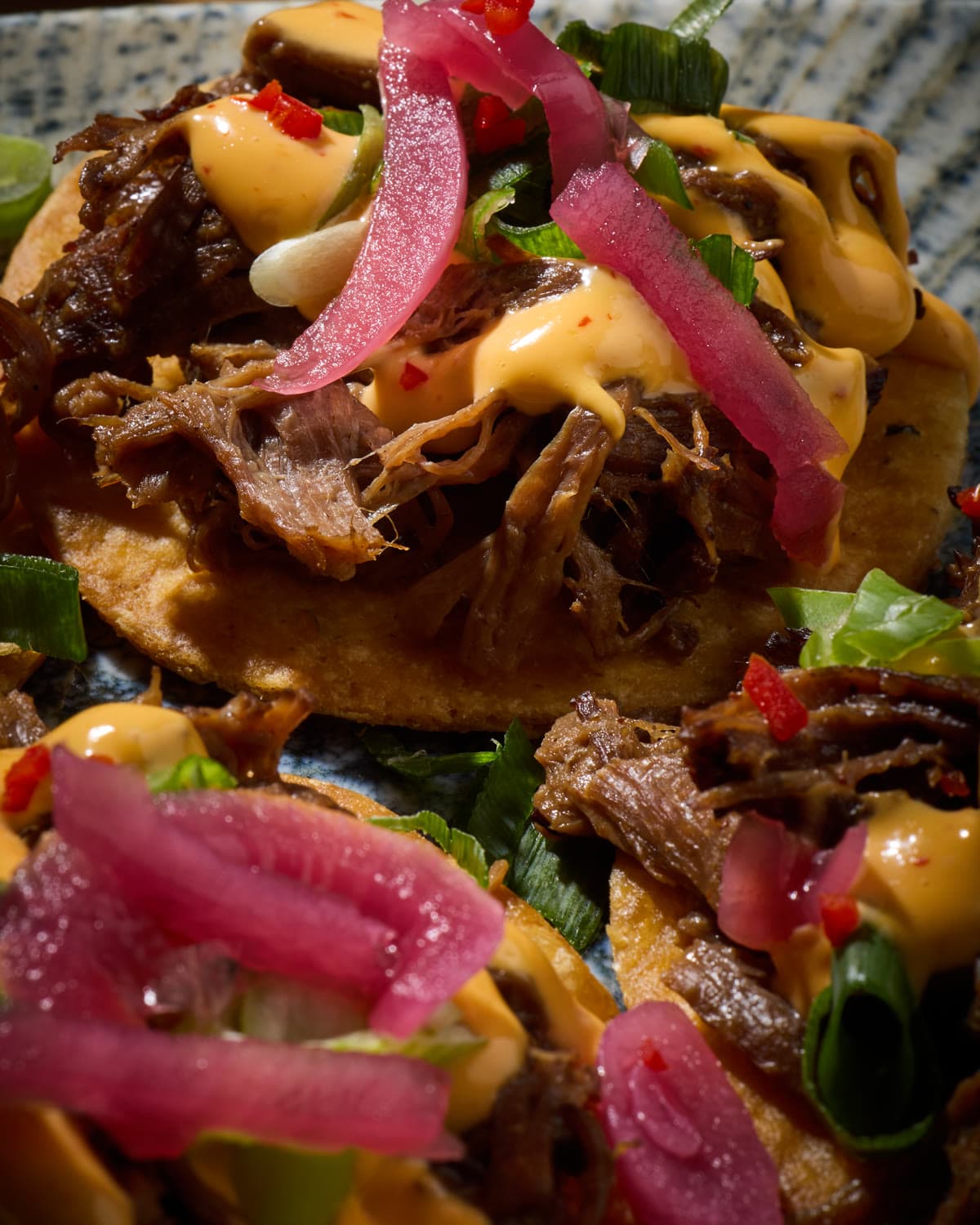 Tacos på et fat, fotografert for Egon.